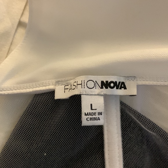 FashionNova Halter Top Bustier with stones in L - Picture 7 of 9